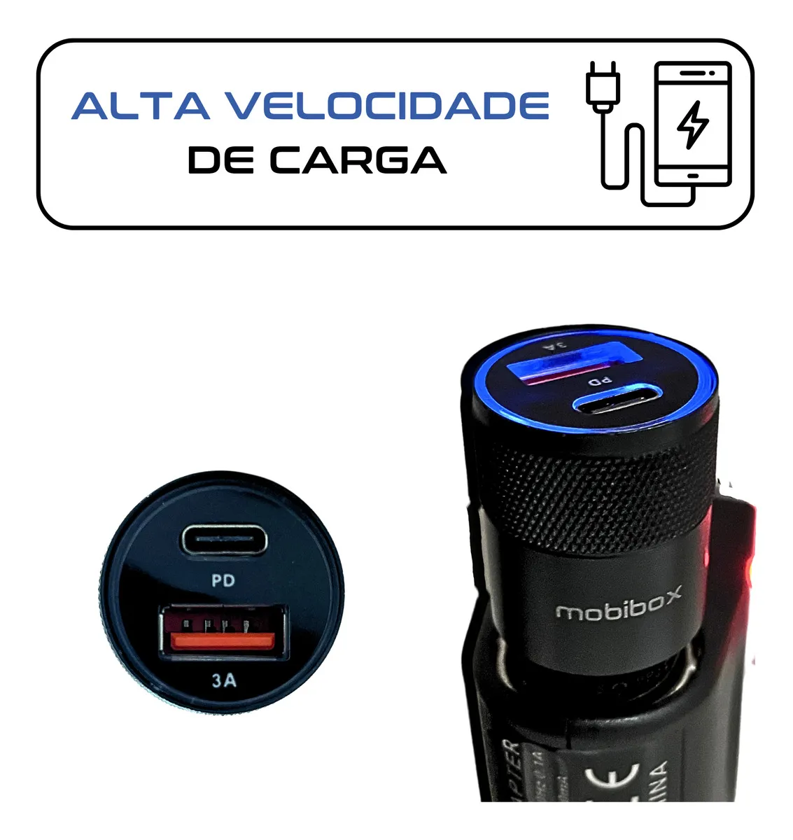 Central Multimídia Android Auto/CarPlay